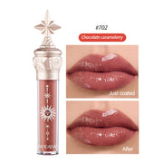 HANDAIYAN  Lip Gloss Lipstick Water Gloss Film Mirror Lip Glaze Glass Lip Gloss Moisturizing Lasting And Not Easy To Fade