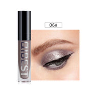 QIBEST 8 Color Shiny Eye Shadow Liquid Pearl Eye Shadow Diamond Eye Shadow Liquid Glitter Liquid Eye Shadow