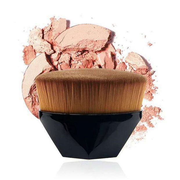 Single Six Corners Powder Makeup Brushes Diamond Cosmetic Hexagon No Trace Foundation Brush Silicone Make Up Brushes