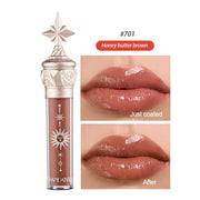 HANDAIYAN  Lip Gloss Lipstick Water Gloss Film Mirror Lip Glaze Glass Lip Gloss Moisturizing Lasting And Not Easy To Fade