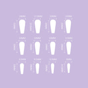 Long Wearing Nails 24 Pieces Of Finished Fake Nails Press On Nails French Ballet Manicure