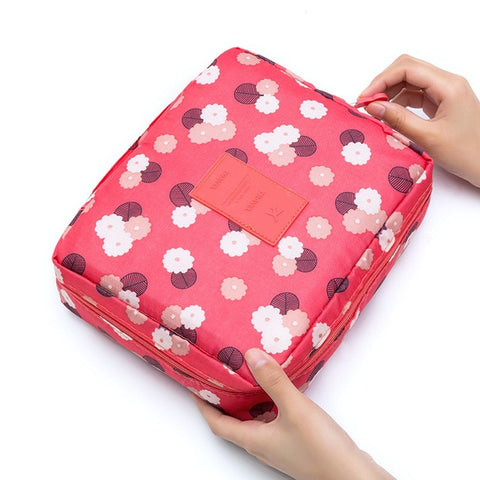 Multifunction travel Cosmetic Bag Women Makeup Bags Toiletries Organizer Waterproof Female Storage Make up Cases