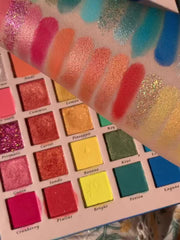 HANDAIYAN New 30 Color Pearly Matte Glitter Eyeshadow Palette Make Up Dream Rainbow Palette Cosmetics