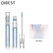 QIBEST Water Light Lip Gloss Mirror Glass Lip Glaze Moisturizing Moisturizing Water Light Lip Gloss Not Easy To Fade Transparent Lip Gloss