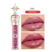 HANDAIYAN  Lip Gloss Lipstick Water Gloss Film Mirror Lip Glaze Glass Lip Gloss Moisturizing Lasting And Not Easy To Fade