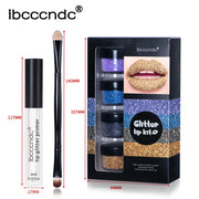 ibcccndc Glitter Lip Gloss Set