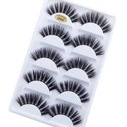 5Pairs 3D Mink Lashes False Eyelashes Natural Eyelash Extension Volume Lashes Long Cross Faux Eye Lashes Makeup G800 G815 Fake L