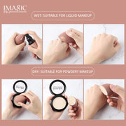 IMAGIC Makeup Sponge Professional Cosmetic Puff For Foundation Concealer Cream Make Up Soft Water Sponge Puff Wholesale